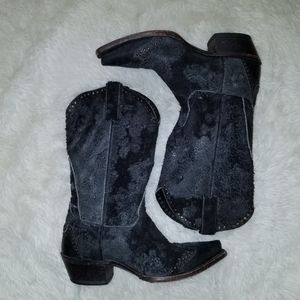 Black Leather Sonora Boot